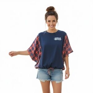 Upcycled Luke Bryan 2014 Tour Shirt.  One of a Kind.